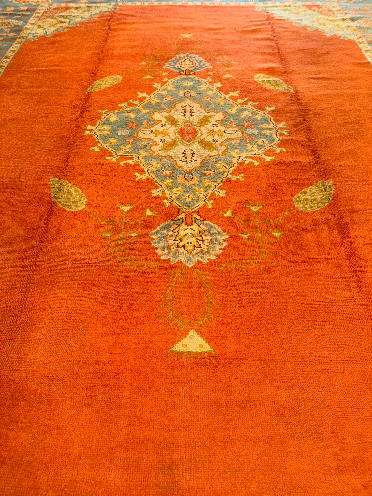 Antique Oushak Rug | 10'3" X 13' - photo 11