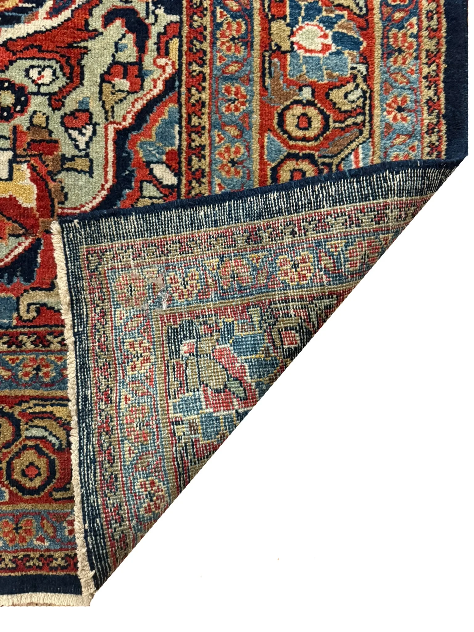 Antique Fine Mahal Sarouk | 6'8" X 9'8" - photo 6
