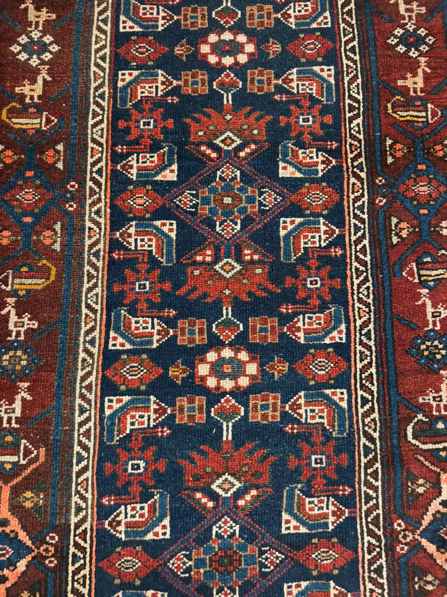 Antique Hamadan Runner | 2'5" x 16'1" - photo 4