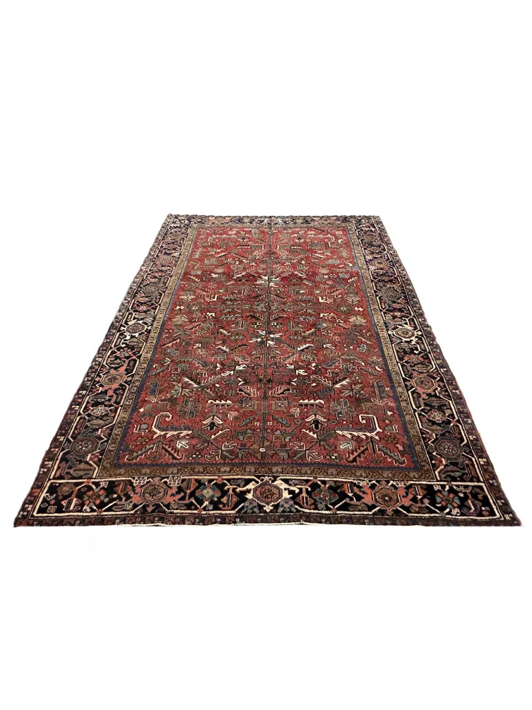 Vintage Heriz Rug | 7'9" X 10'4" - photo 3