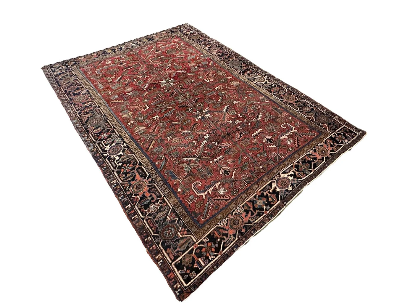 Vintage Heriz Rug | 7'9" X 10'4" - photo 5