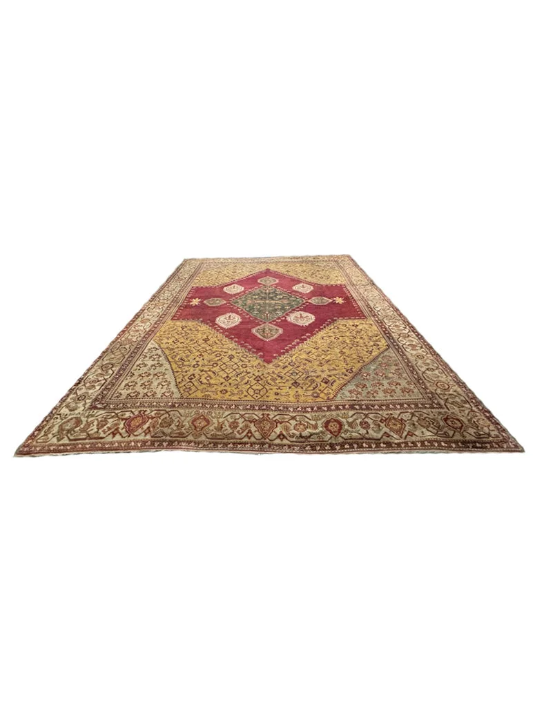 Antique Oushak Rug | 15'4" X 19'6" - photo 3