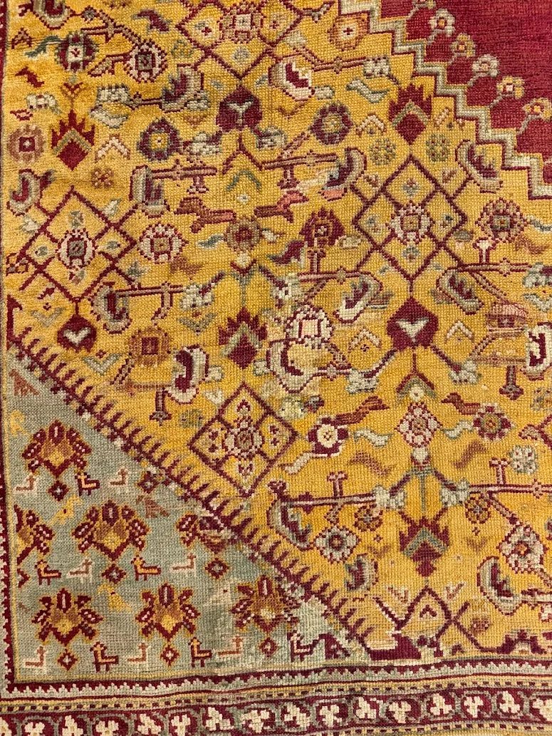 Antique Oushak Rug | 15'4" X 19'6" - photo 13