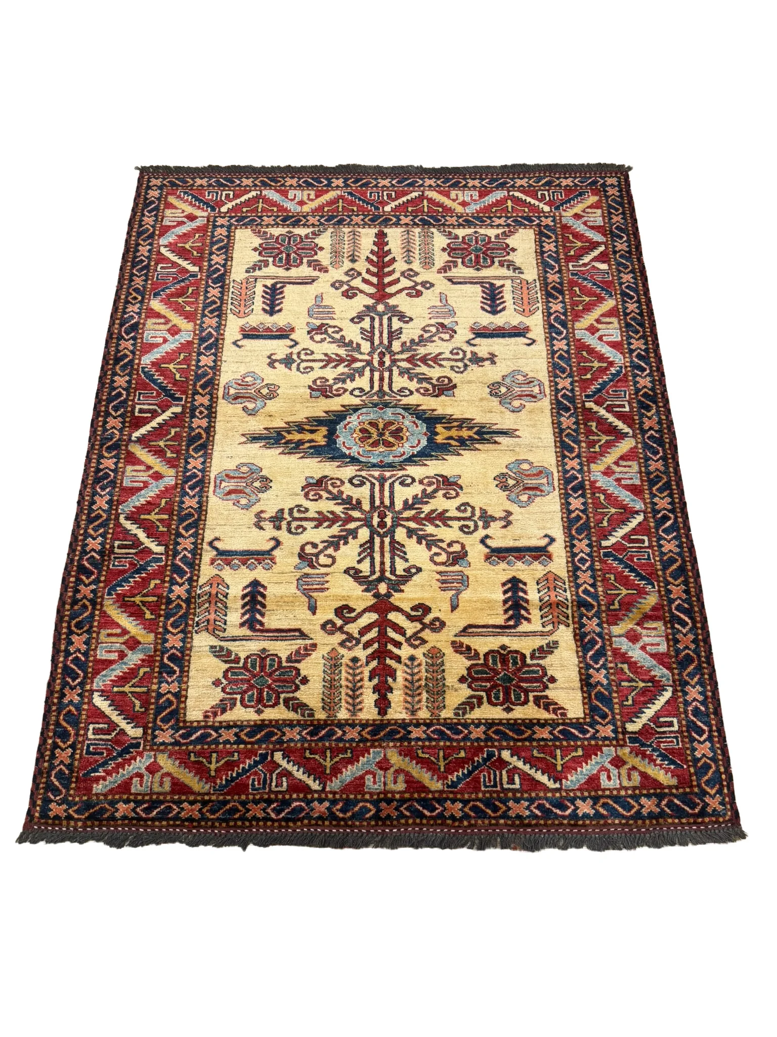 Kazak Rug | 4'3" x 5'3" - photo 2