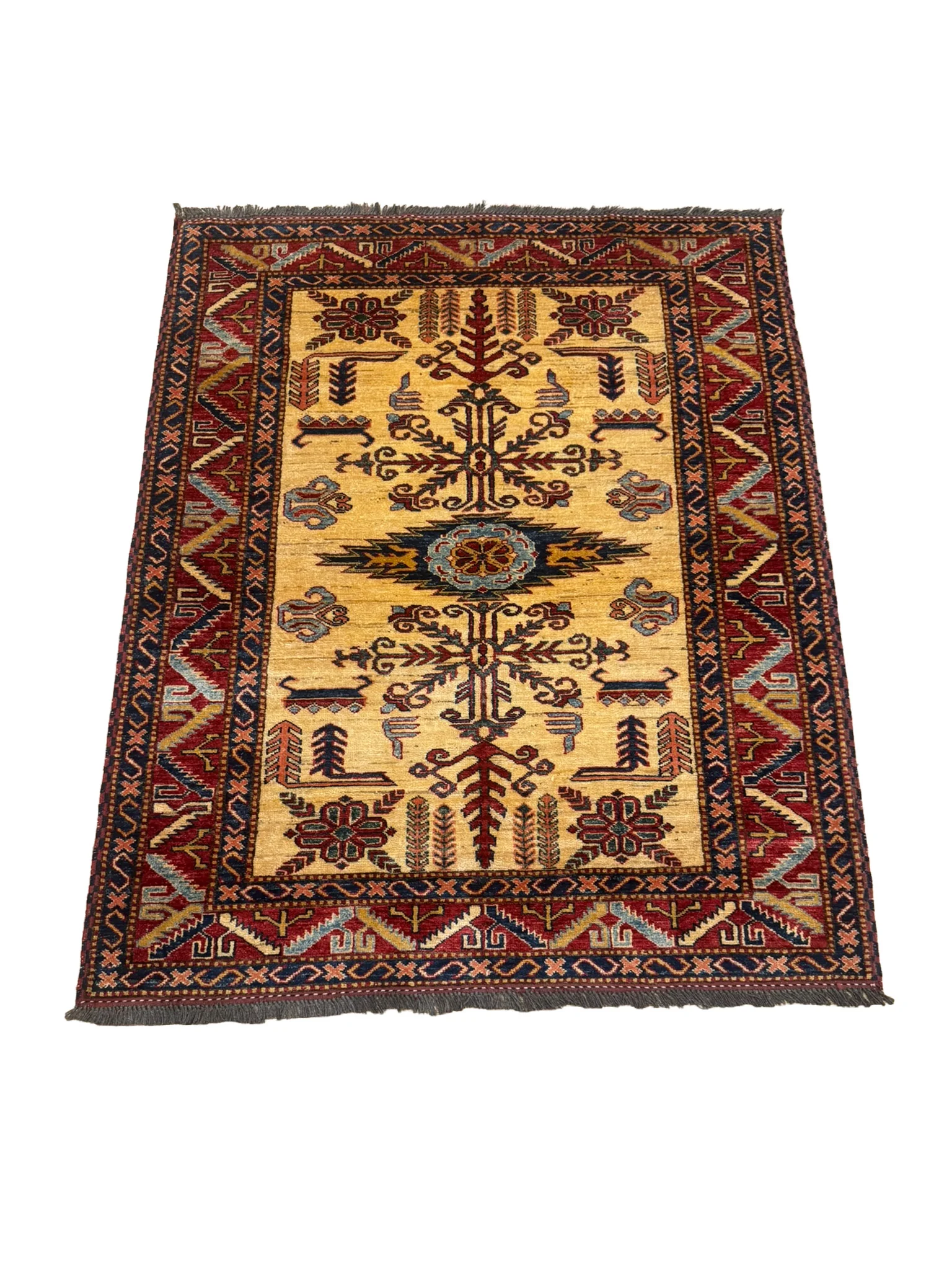 Kazak Rug | 4'3" x 5'3" - photo 3
