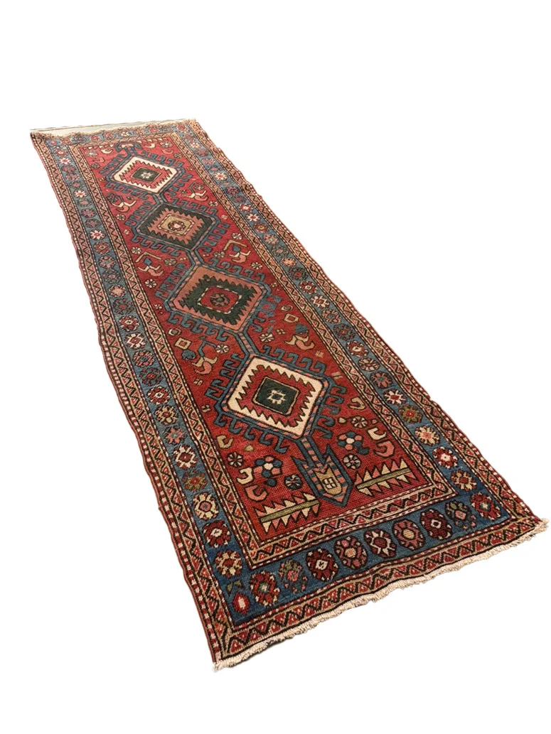 Antique Heriz Runner | 2'8" X 8'6" - photo 4