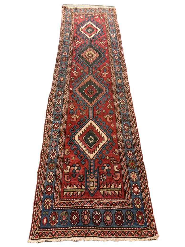 Antique Heriz Runner | 2'8" X 8'6" - photo 3