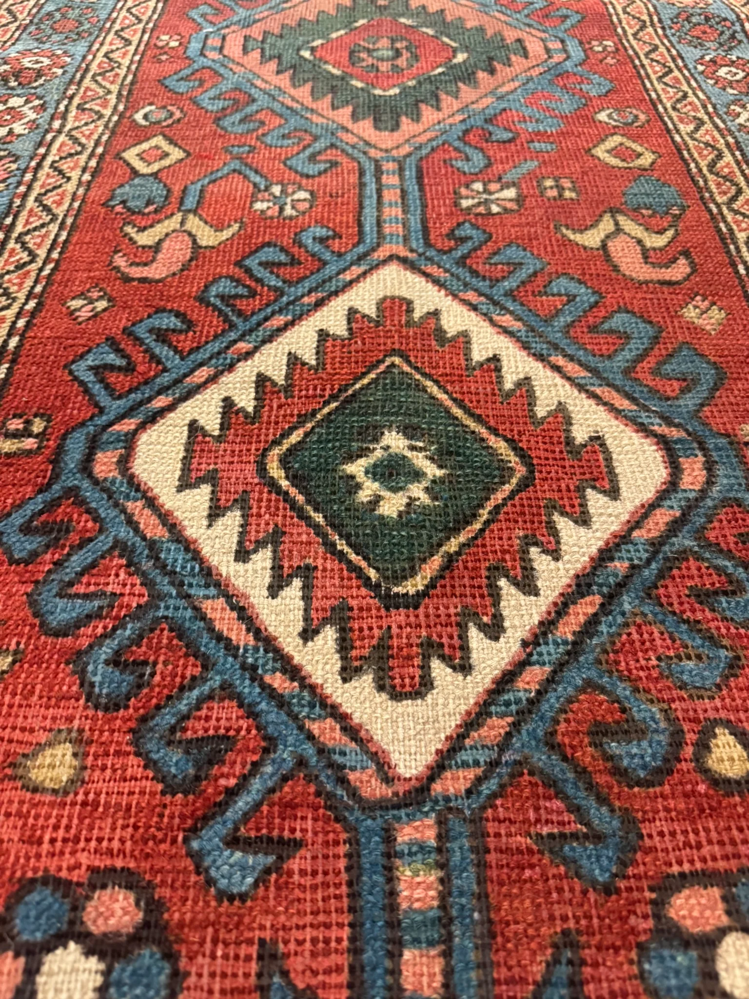 Antique Heriz Runner | 2'8" X 8'6" - photo 8