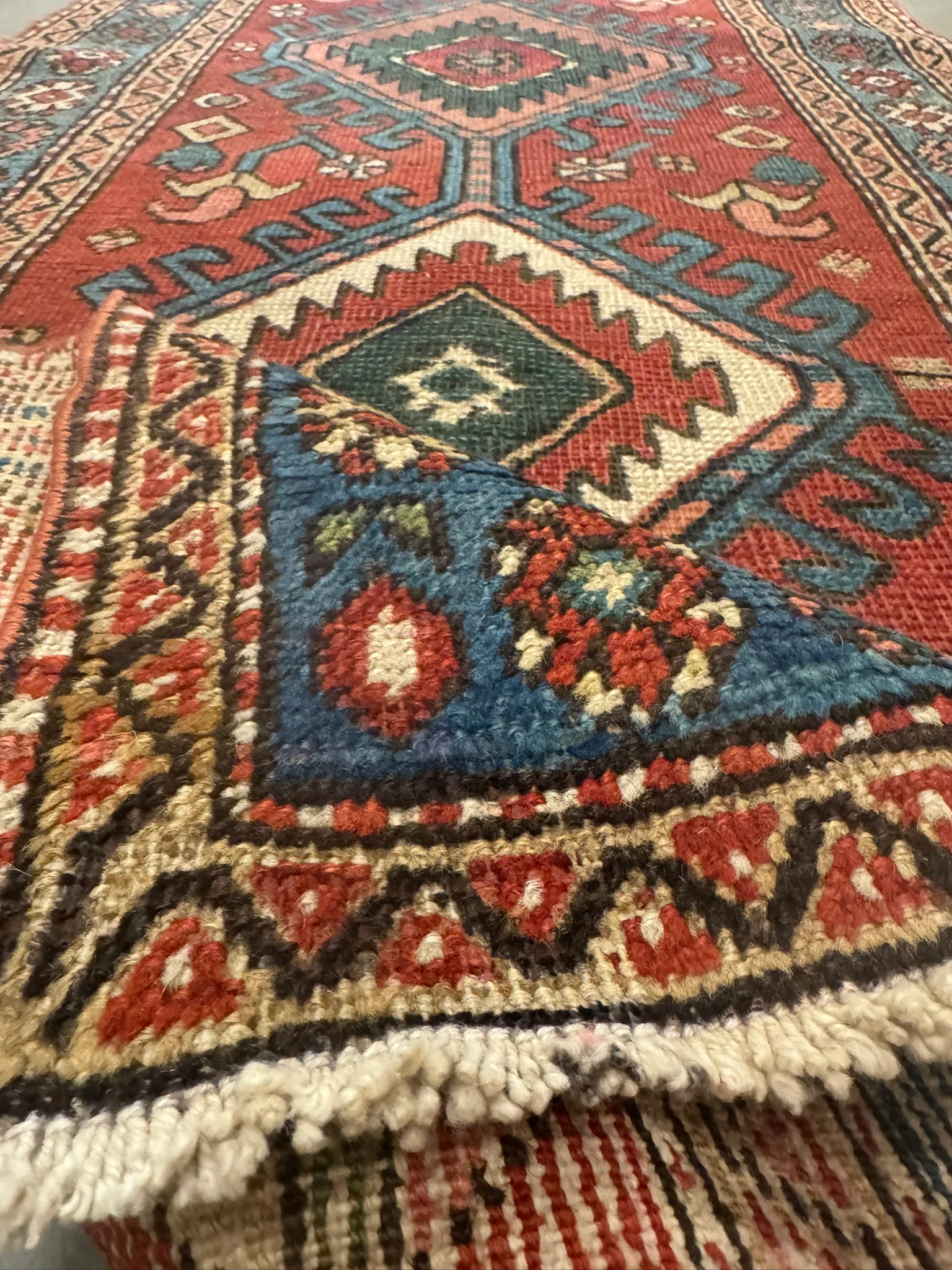 Antique Heriz Runner | 2'8" X 8'6" - photo 7
