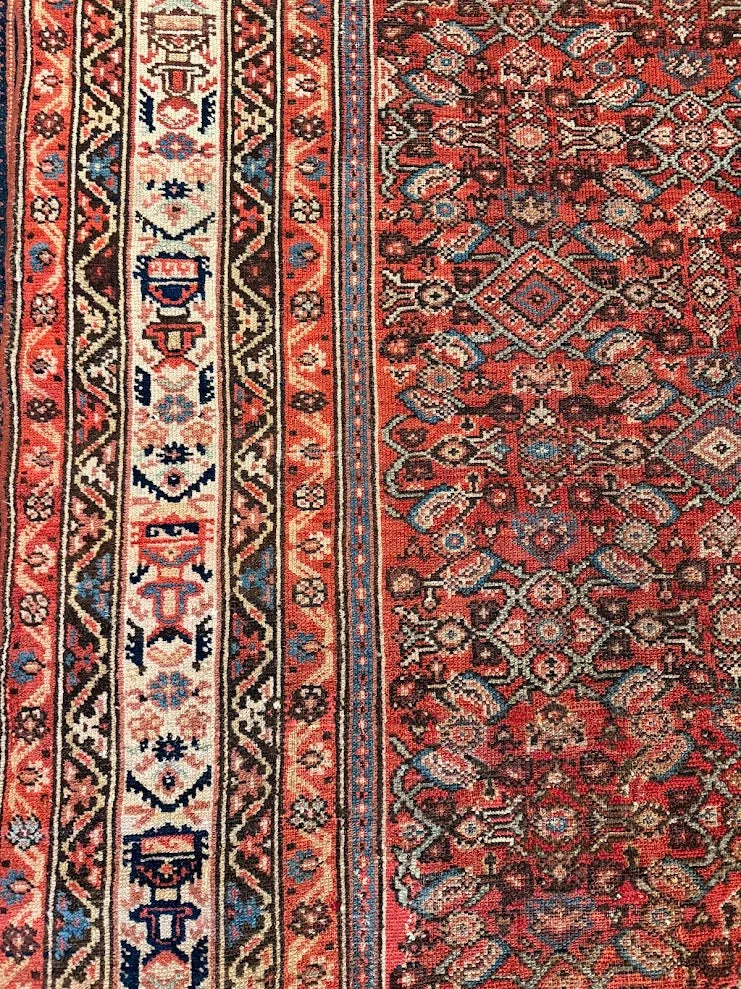 Antique Fine Malayer Rug | 7' X 16' - photo 5