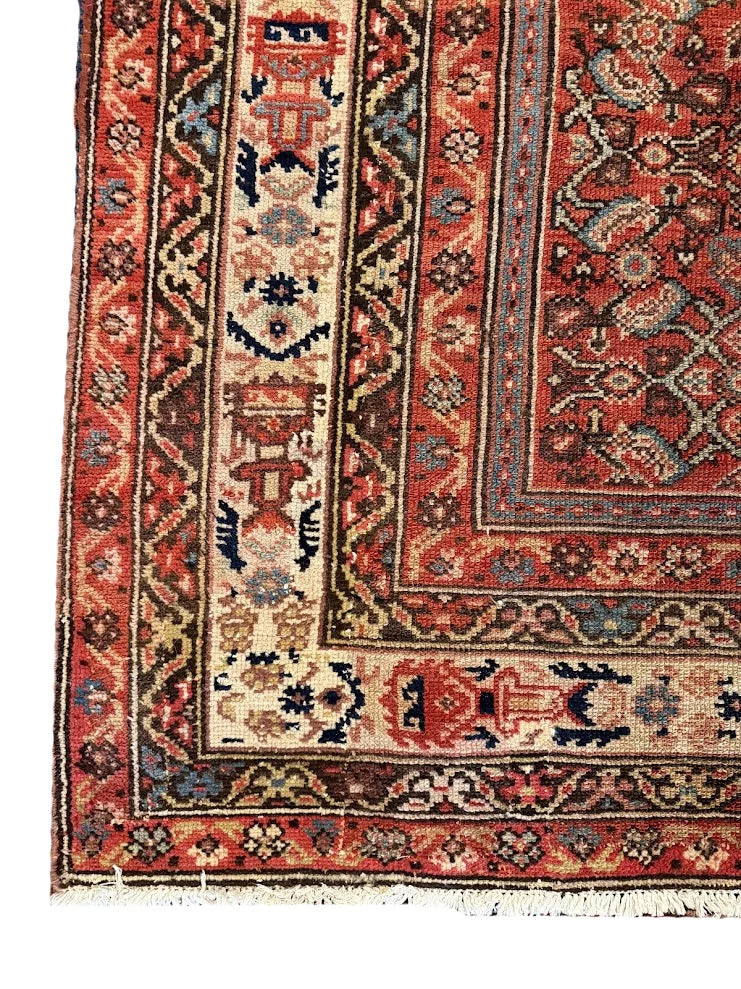 Antique Fine Malayer Rug | 7' X 16' - photo 6