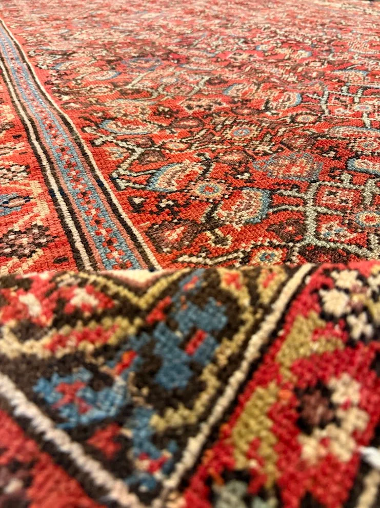 Antique Fine Malayer Rug | 7' X 16' - photo 8