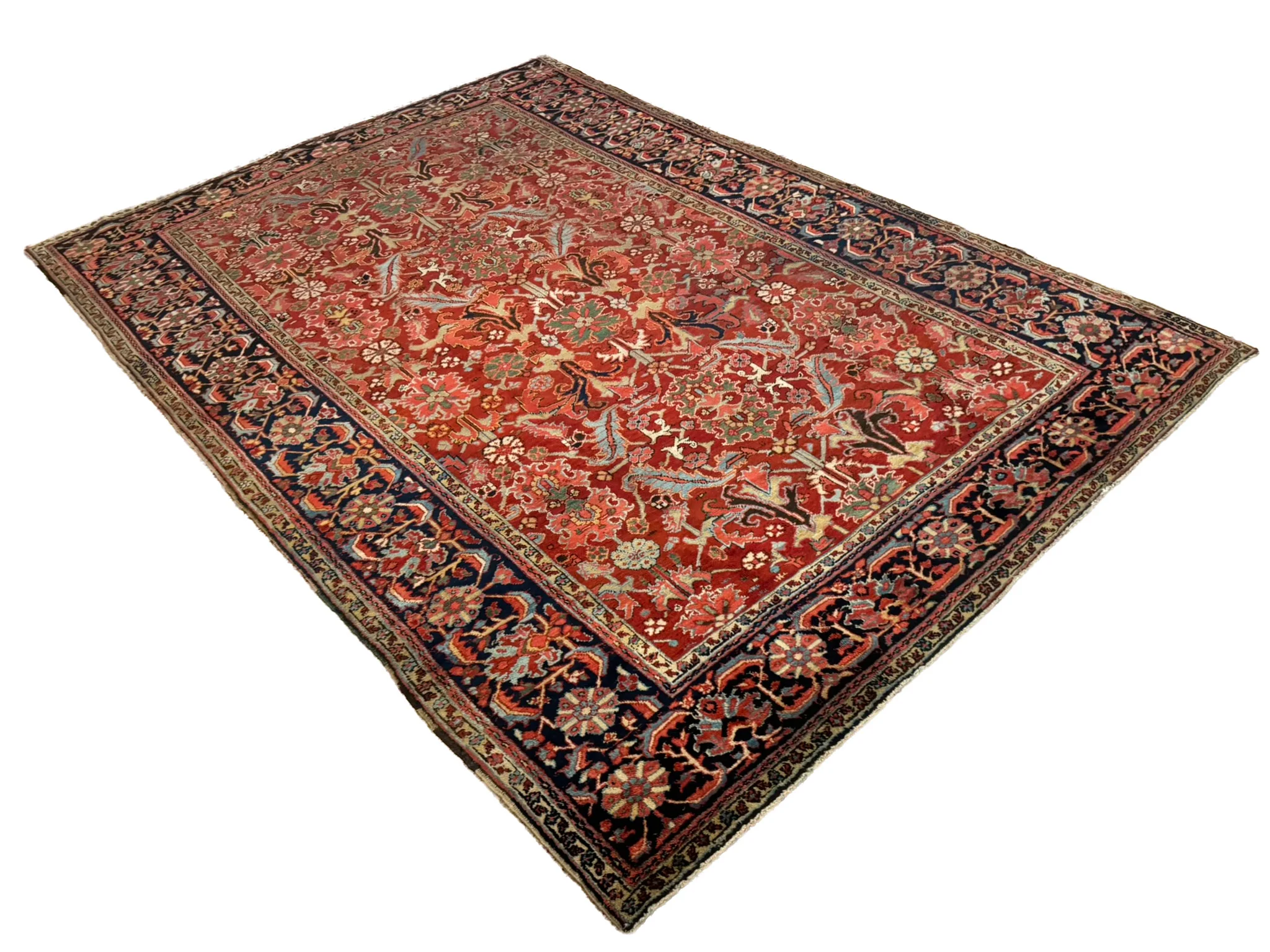 Antique Heriz Rug | 7'9" X 10'9" - photo 5