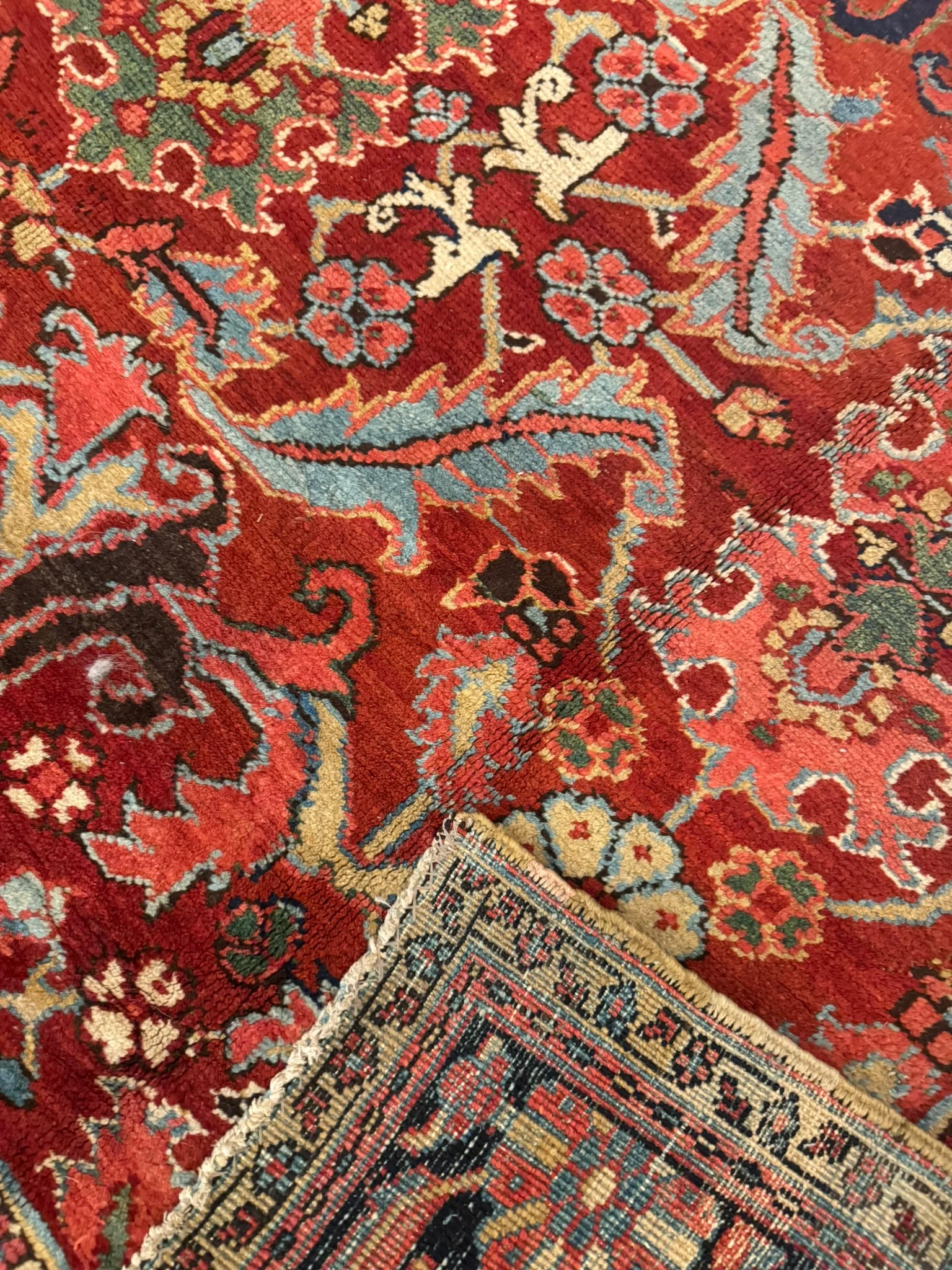 Antique Heriz Rug | 7'9" X 10'9" - photo 11