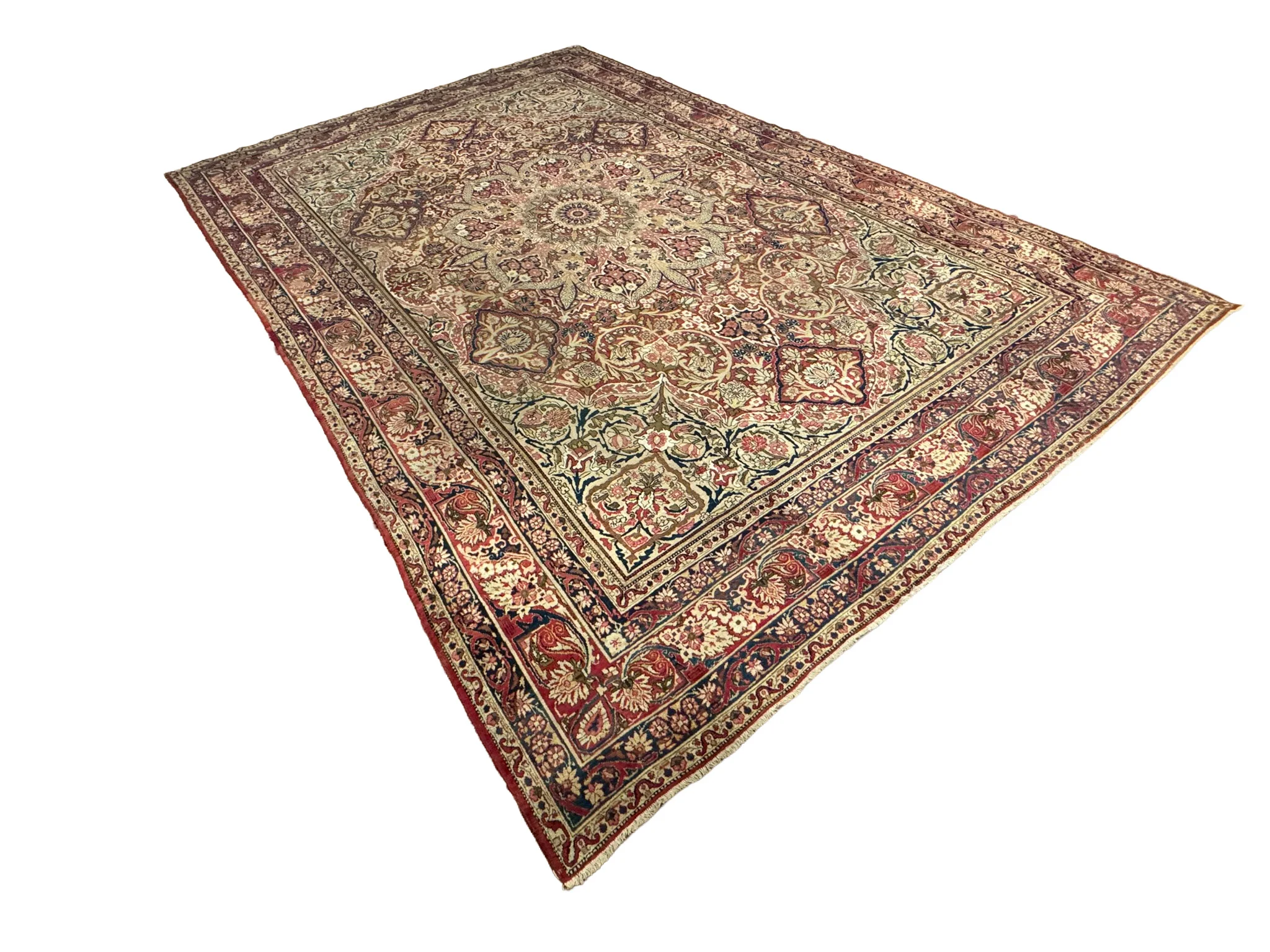 Antique Fine Lavar Kerman Rug | 10'10" X 16'4" - photo 4