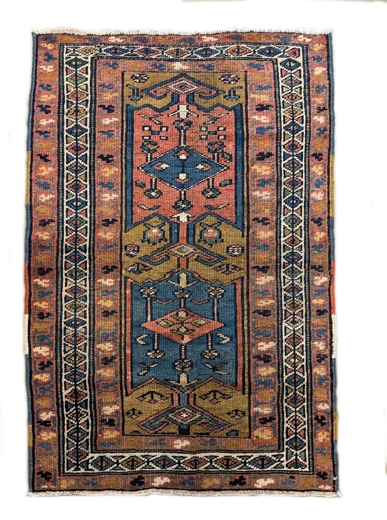 Antique Heriz Rug | 3' X 4'5"