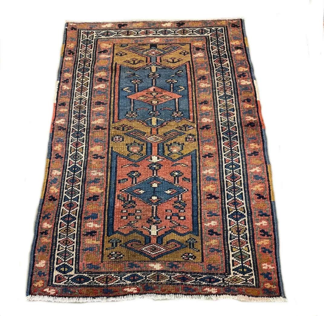 Antique Heriz Rug | 3' X 4'5" - photo 2