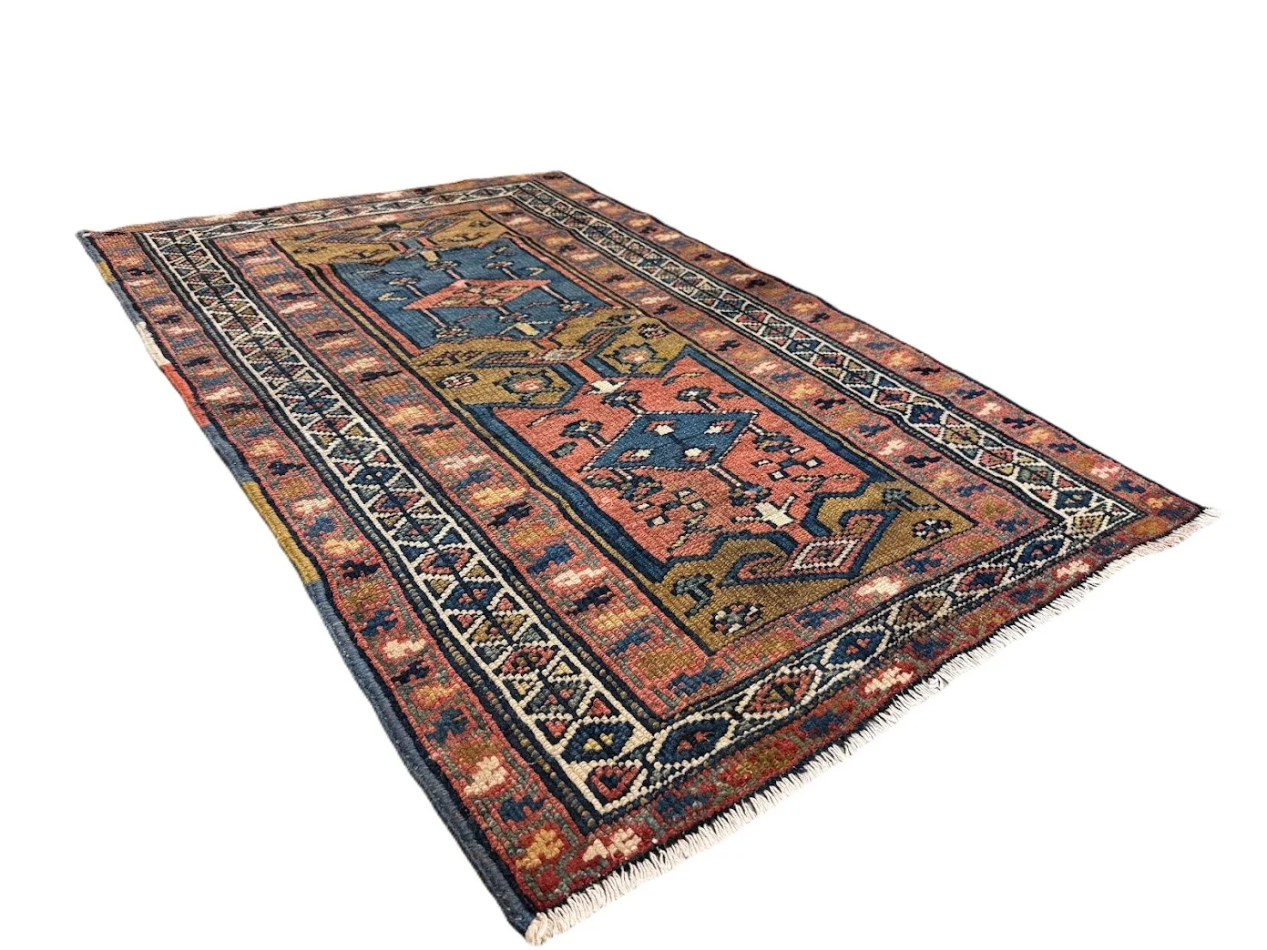 Antique Heriz Rug | 3' X 4'5" - photo 4