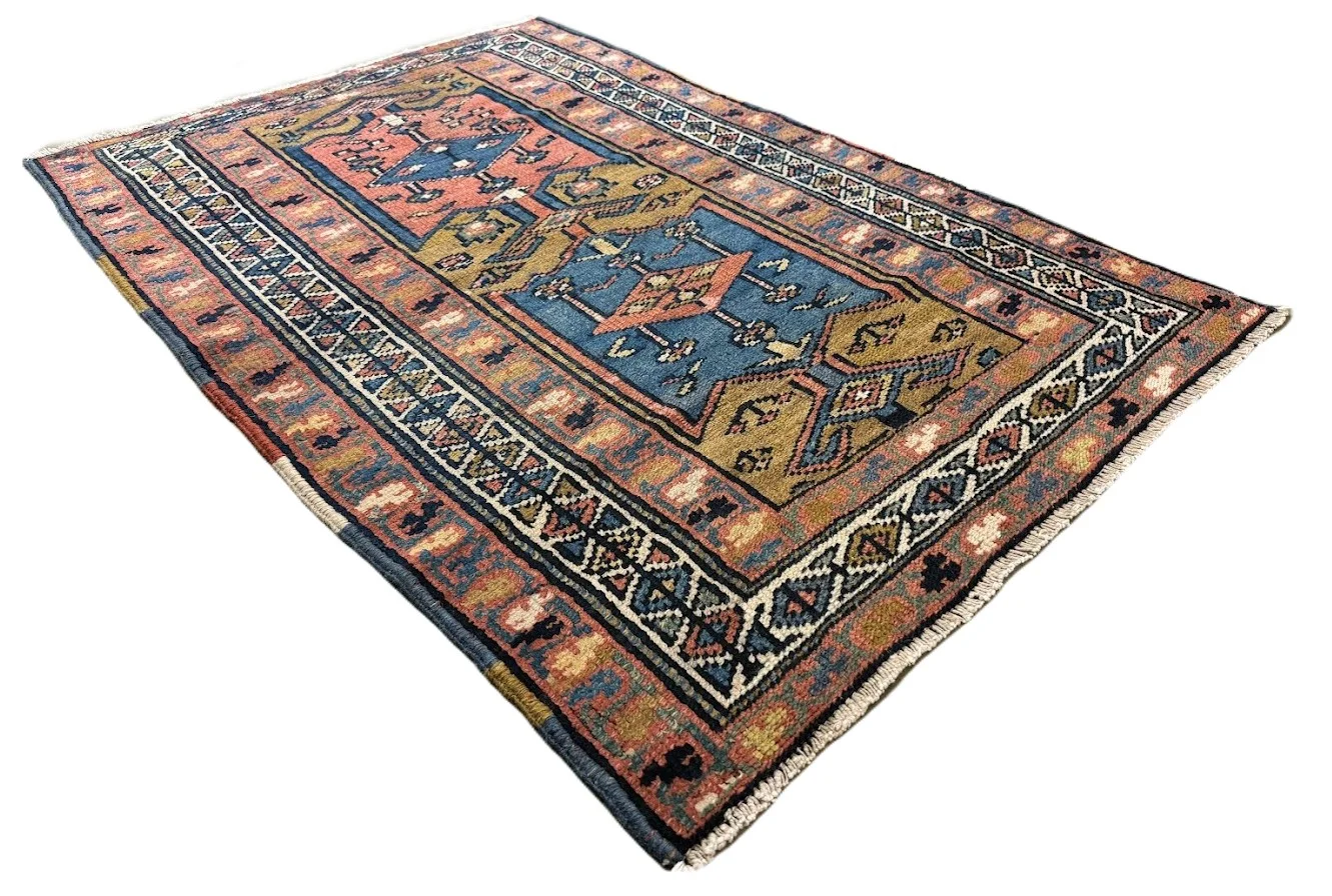 Antique Heriz Rug | 3' X 4'5" - photo 5