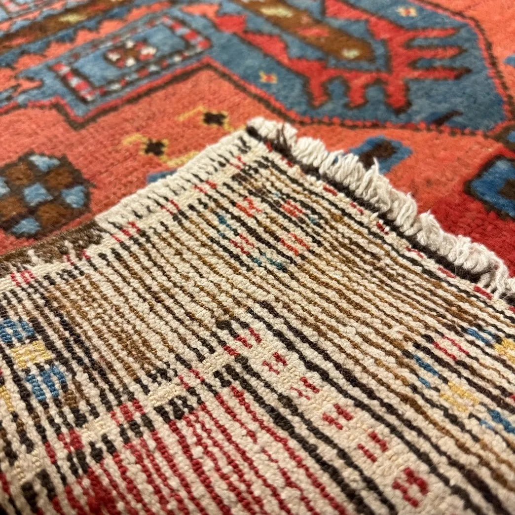 Antique Karajeh Heriz Rug | 2'7" X 3'1" - photo 9