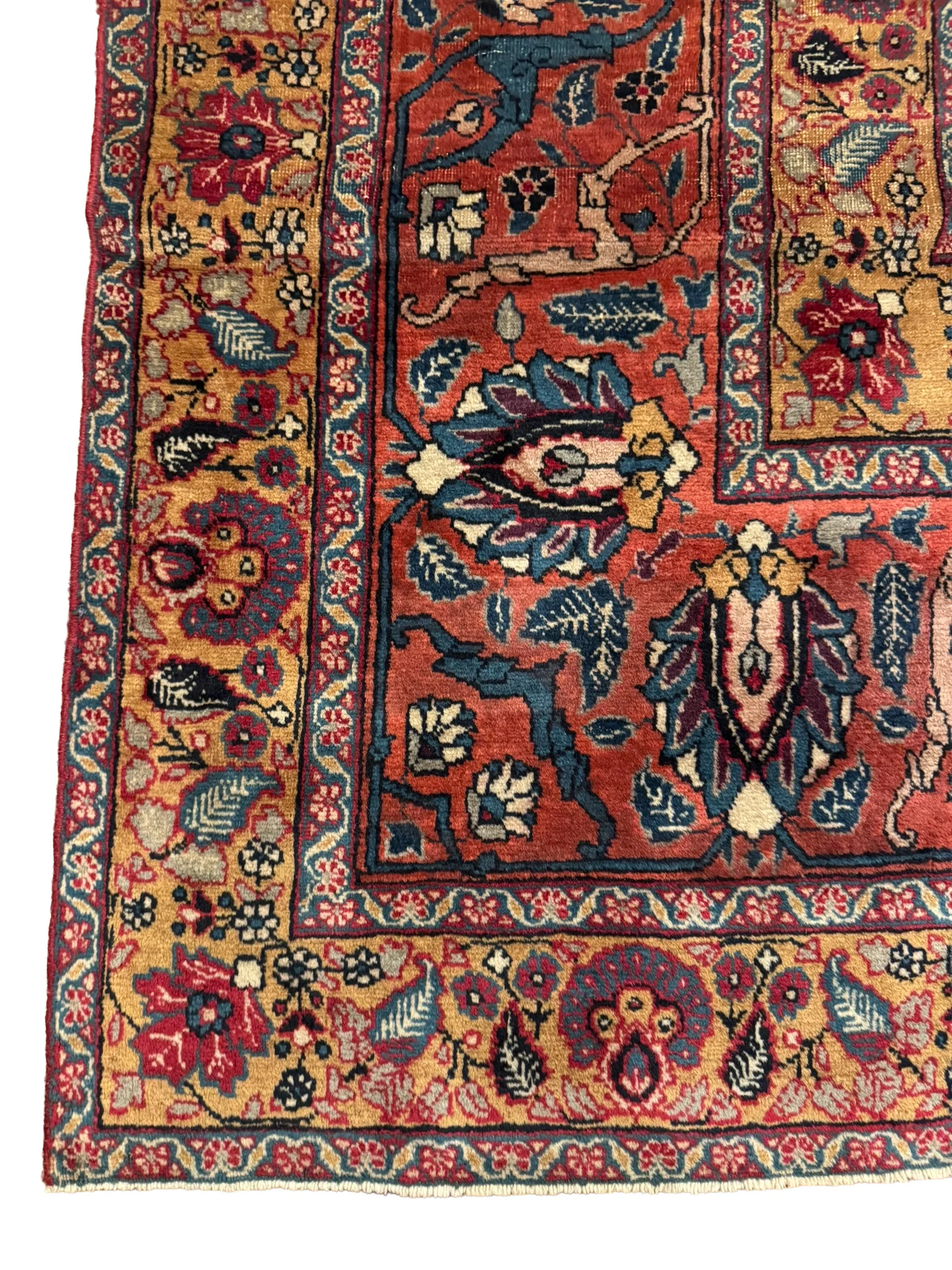 Antique Fine Tabriz Rug | 12'6" x 16'1" - photo 9