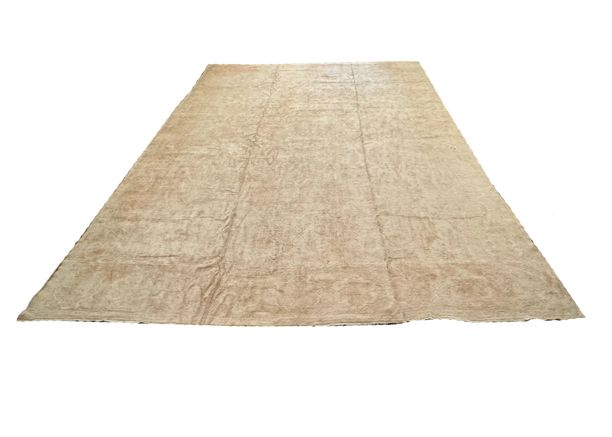 Antique Oushak Rug | 14' x 17'4" - photo 3