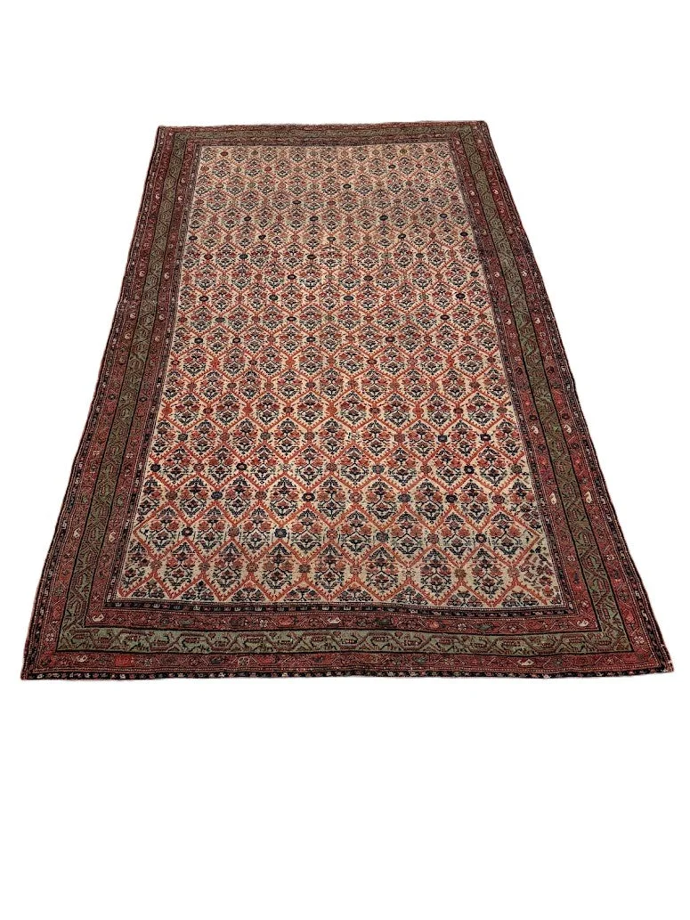 Antique Fine Malayer Rug | 5'6" X 9'3" - photo 2