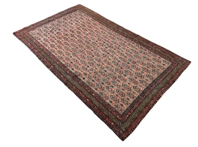 Antique Fine Malayer Rug | 5'6" X 9'3" - photo 4