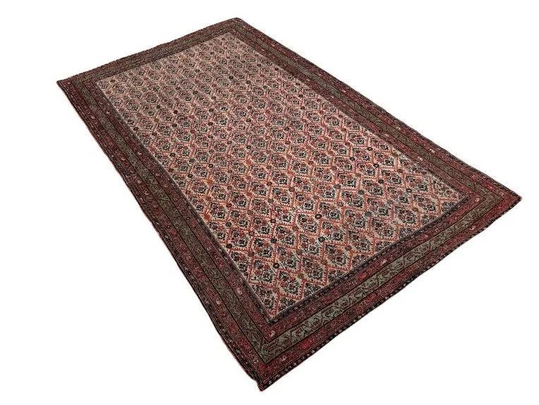 Antique Fine Malayer Rug | 5'6" X 9'3" - photo 5