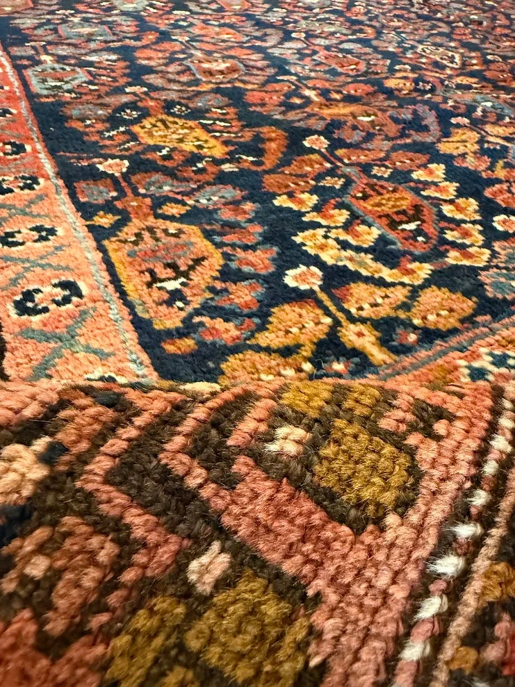 Antique Bijar Rug | 7'6" X 17'3" - photo 8