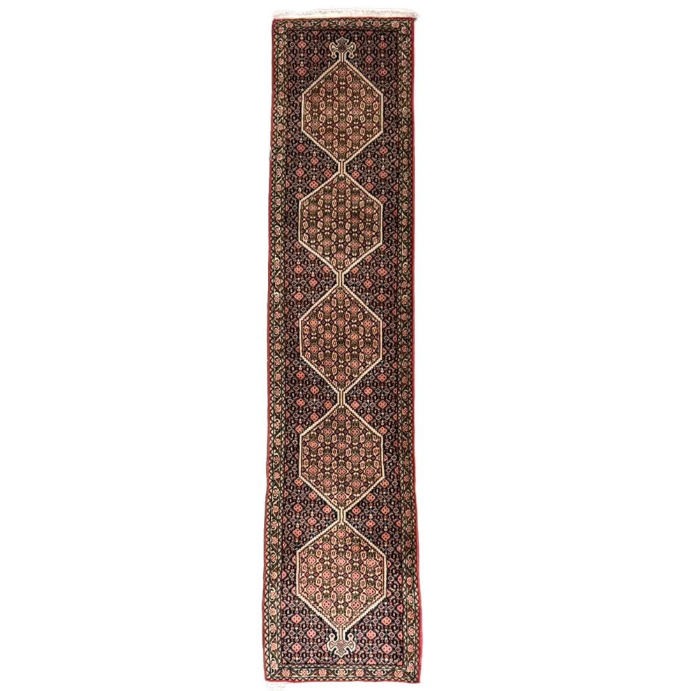 Fine Bijar Runner | 1'10" X 8'4"