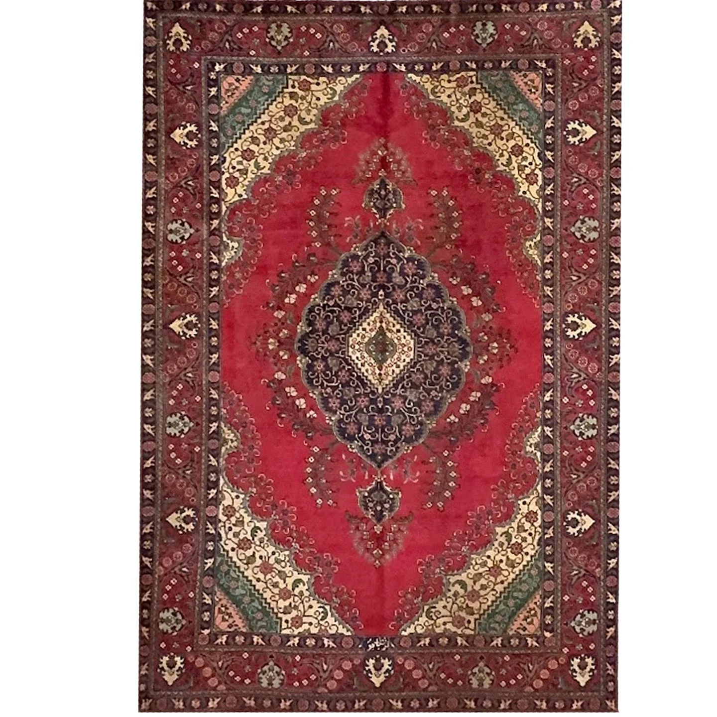 Fine Tabriz Rug | 8' X 11'6"