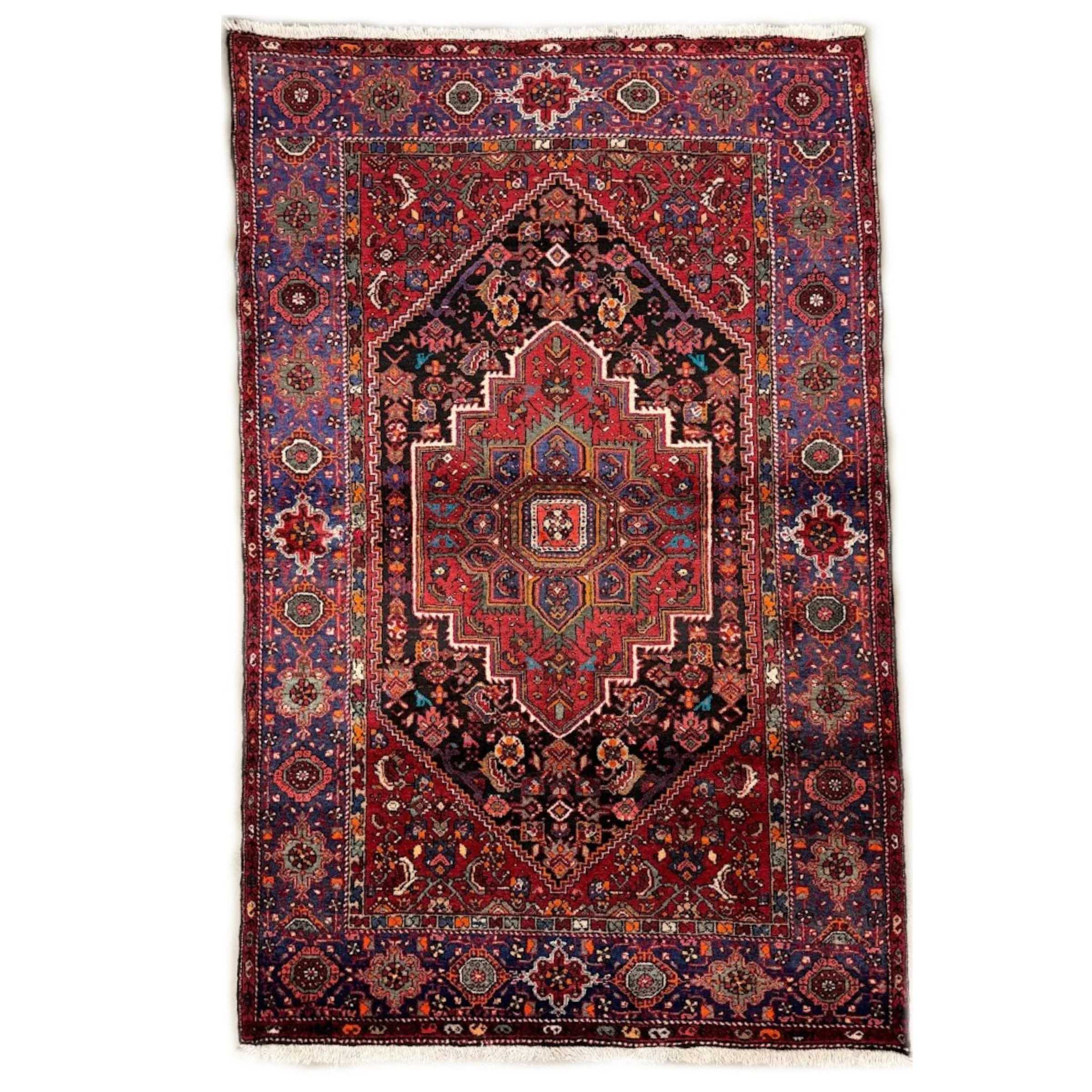 Fine Bijar Rug | 4'1 X 6'5