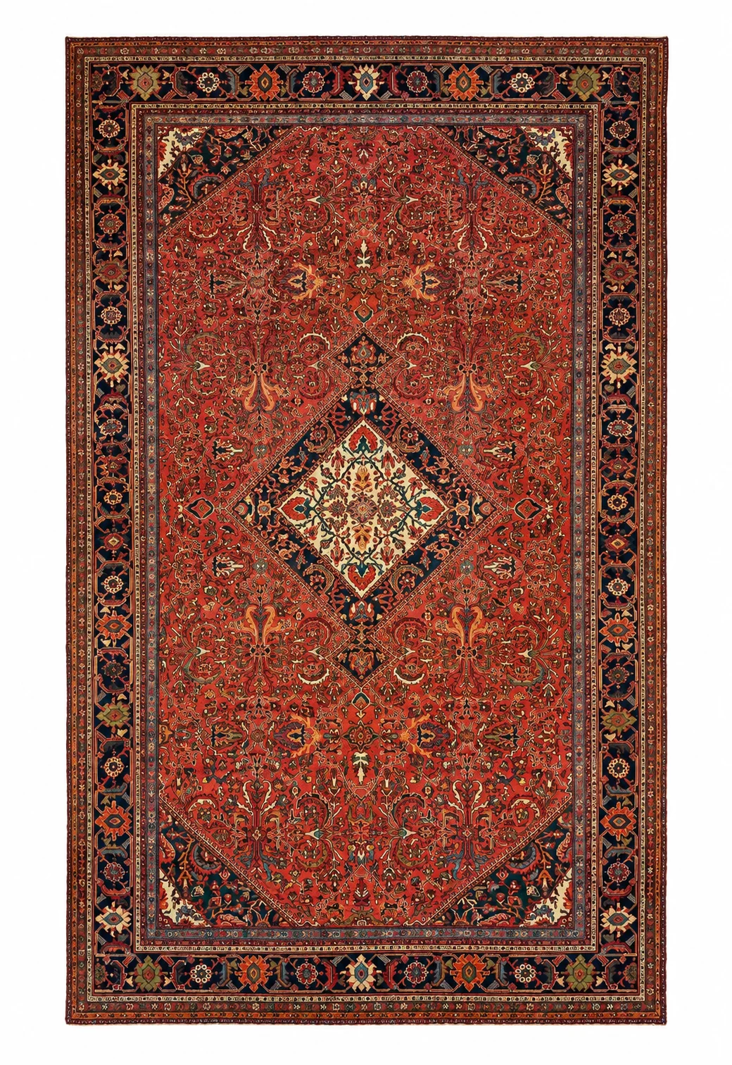 Antique Sultanabad Rug | 11' x 16'