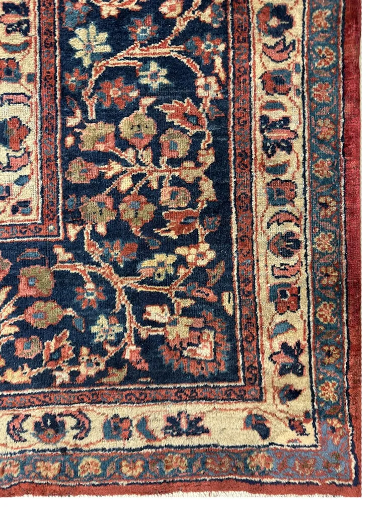 Antique Fine Mahal Sarouk Rug | 12' X 22'6" - photo 6