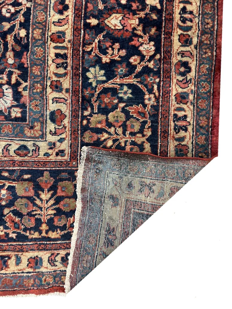 Antique Fine Mahal Sarouk Rug | 12' X 22'6" - photo 7