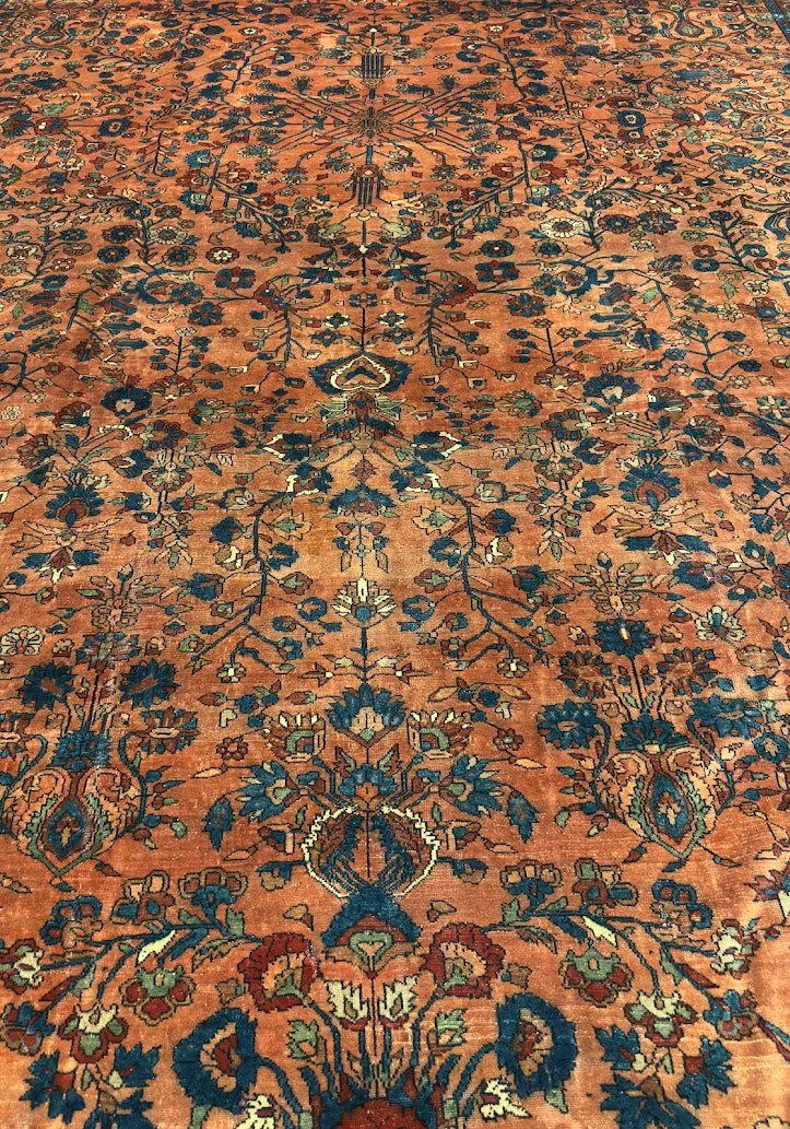 Antique Fine Mehraban Rug | 12'5" X 20'6" - photo 9