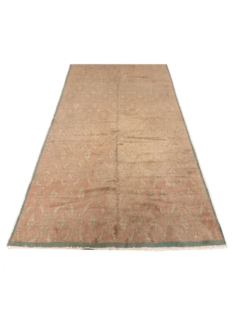 Vintage Oushak Rug | 4'10" X 9'2" - photo 2
