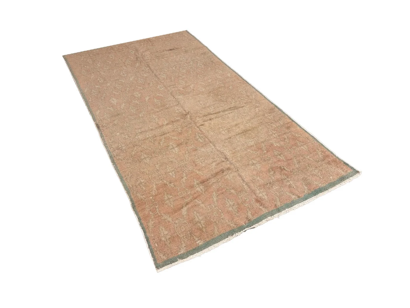 Vintage Oushak Rug | 4'10" X 9'2" - photo 3