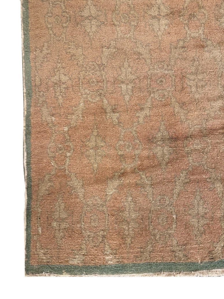 Vintage Oushak Rug | 4'10" X 9'2" - photo 4