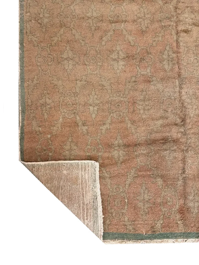 Vintage Oushak Rug | 4'10" X 9'2" - photo 5