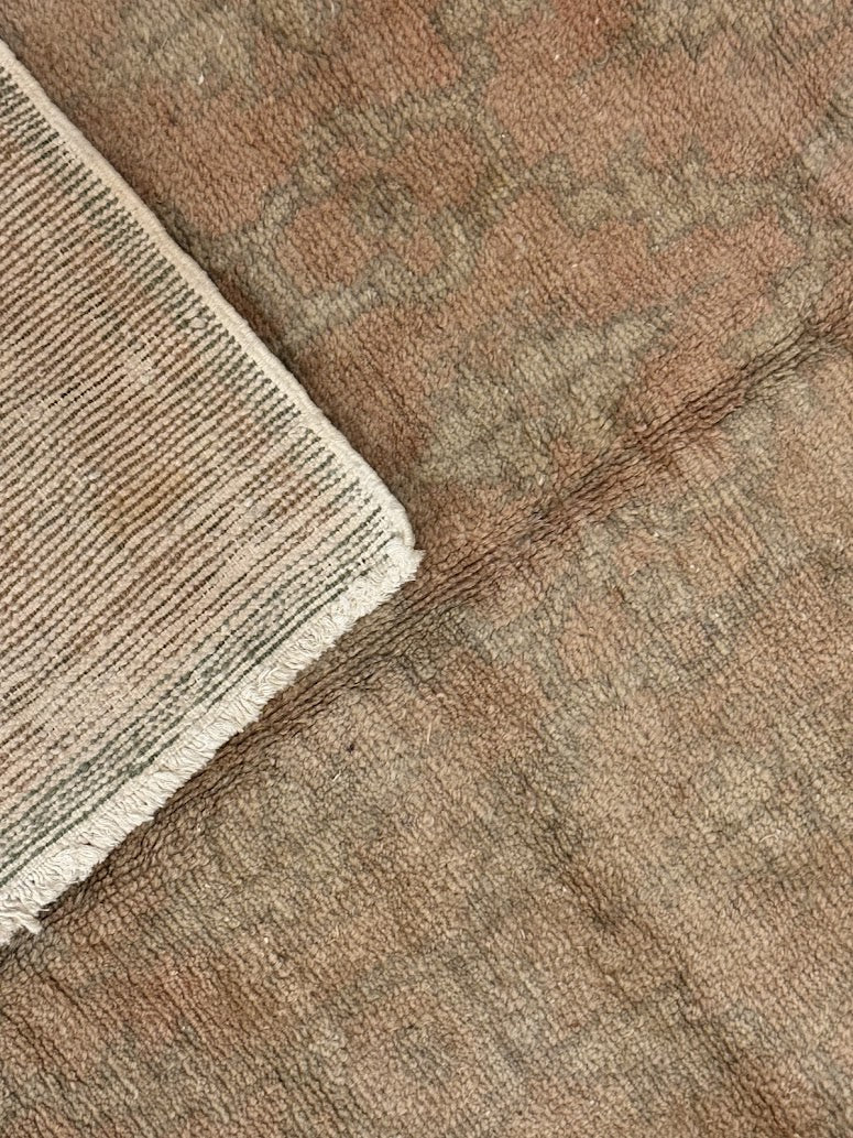 Vintage Oushak Rug | 4'10" X 9'2" - photo 7
