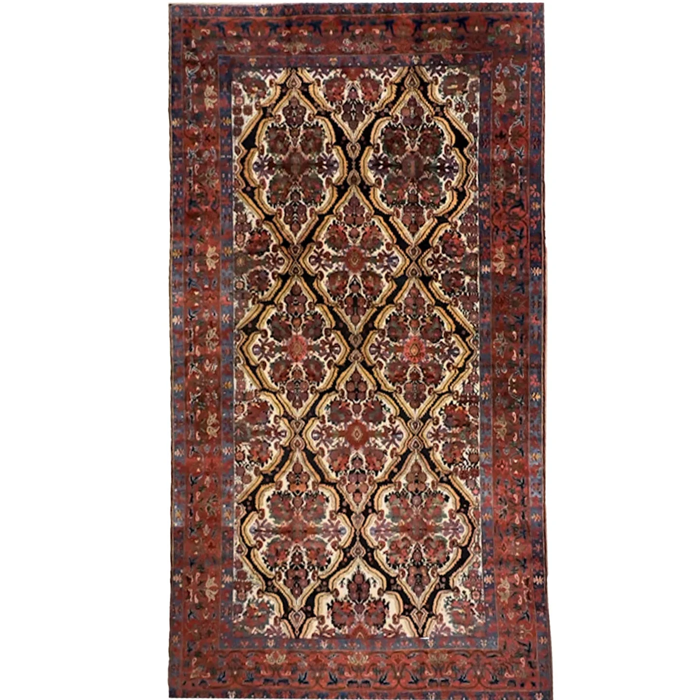 Antique Bakhtiari Rug | 12' X 19'