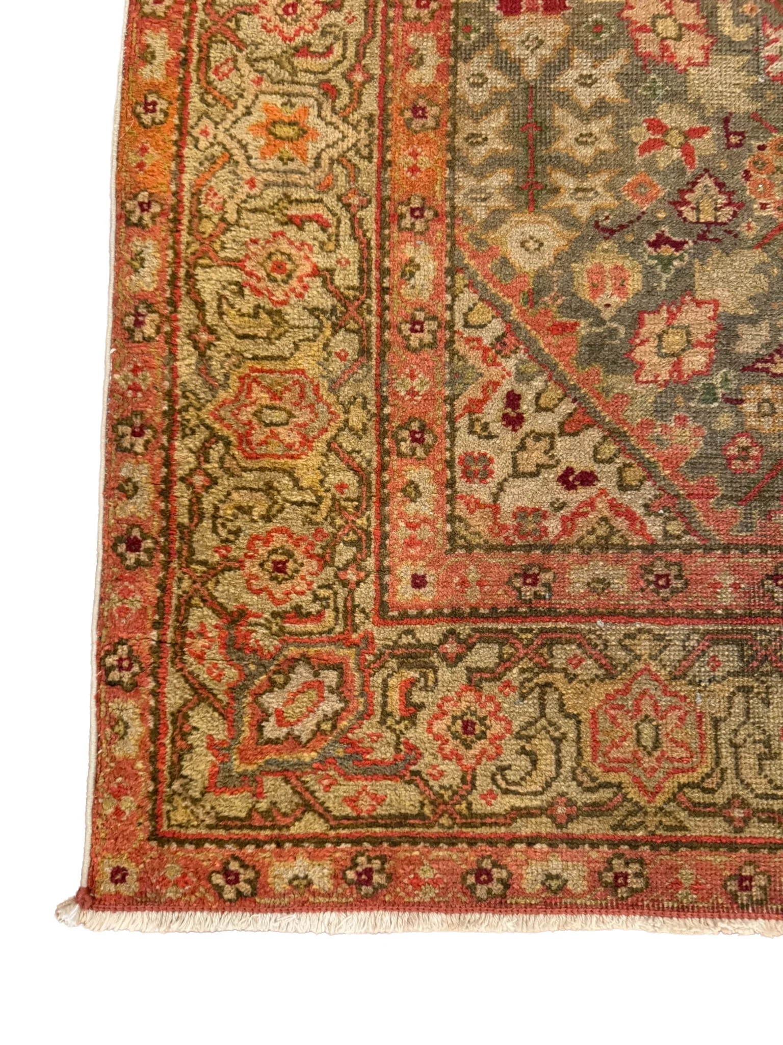 Antique Fine Agra Runner | 2'8" X 14'9" - photo 4