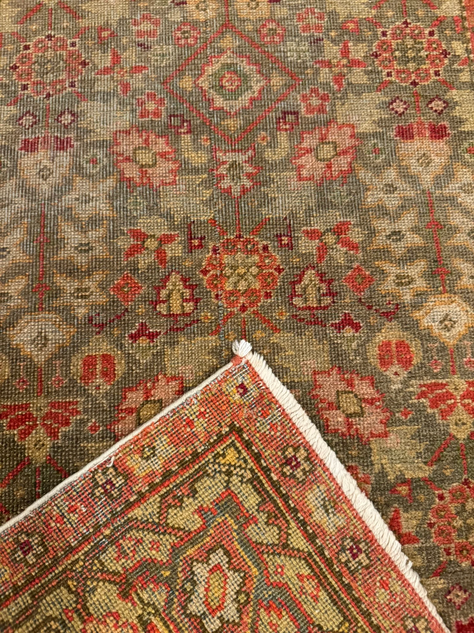 Antique Fine Agra Runner | 2'8" X 14'9" - photo 6