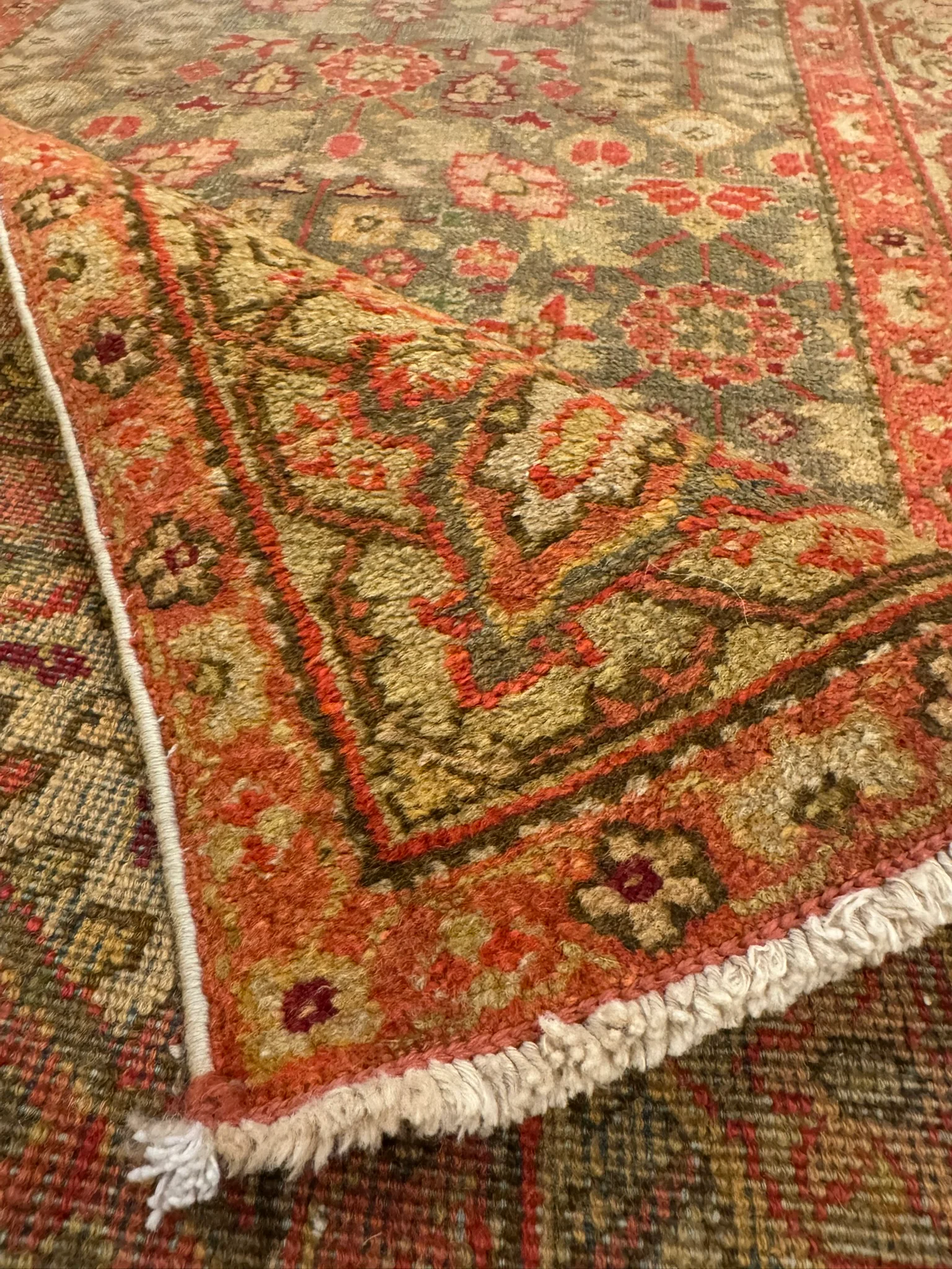 Antique Fine Agra Runner | 2'8" X 14'9" - photo 7