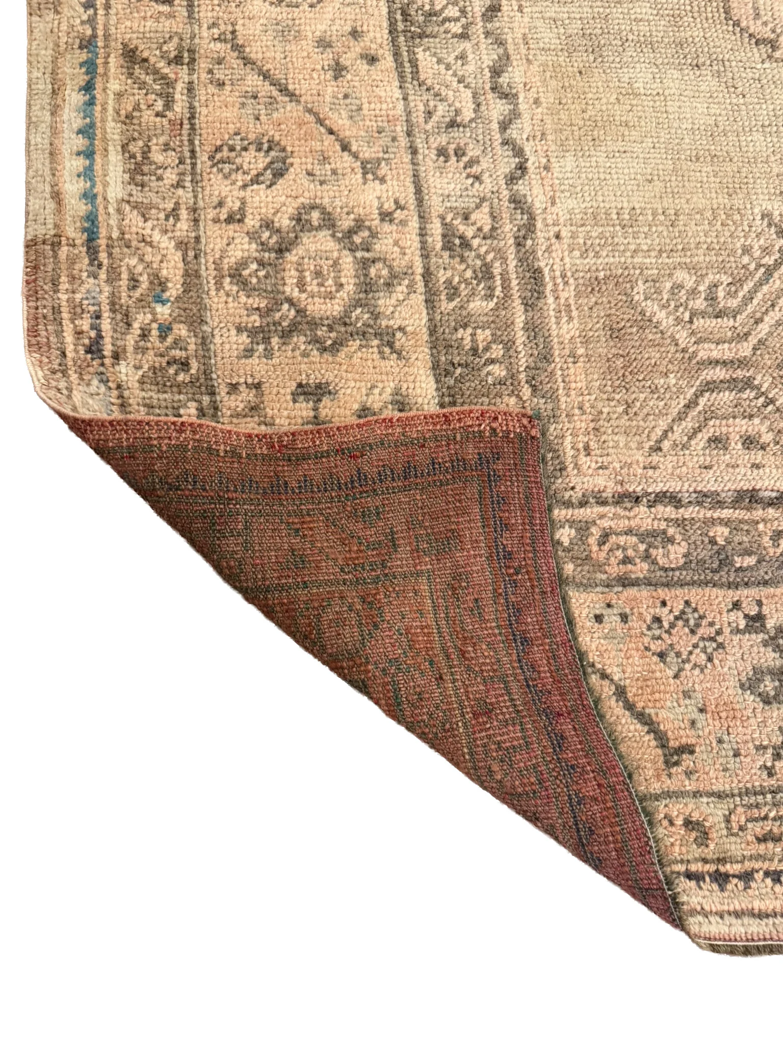 Antique Rustic Oushak Rug | 11'1"  X 14' - photo 10