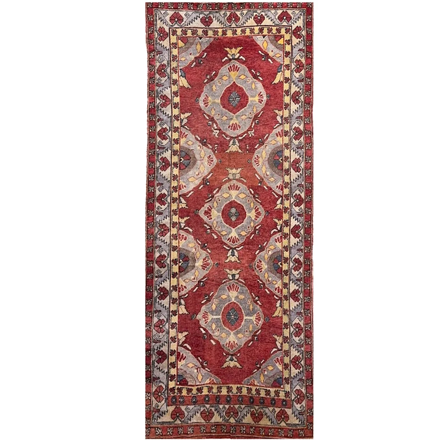 Vintage Oushak Rug | 4'8" X 10'2"