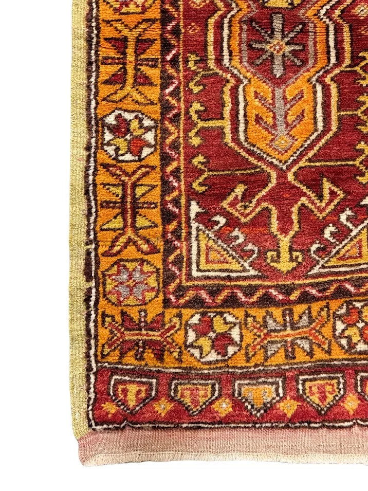 Vintage Oushak Rug | 2' X 4' - photo 6