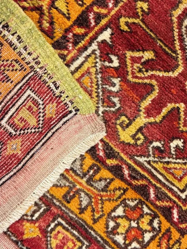 Vintage Oushak Rug | 2' X 4' - photo 8